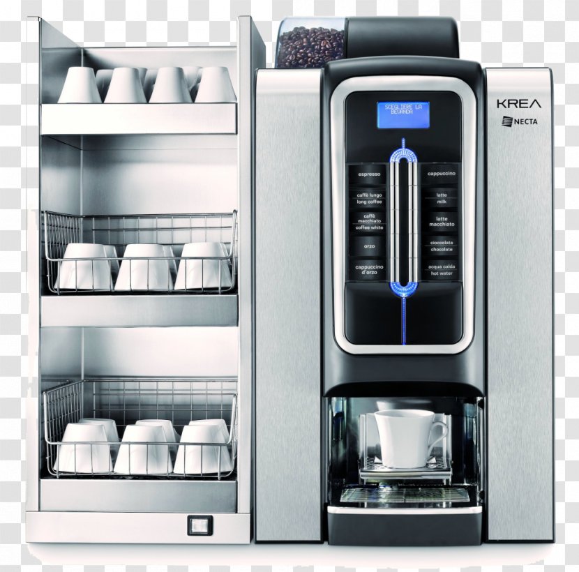 Espresso Instant Coffee Coffeemaker Vending Machine - Water Cooler Transparent PNG