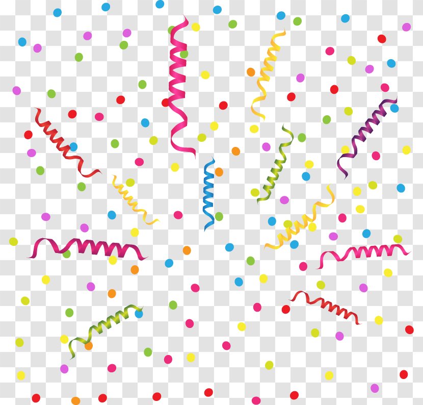 Confetti Paper Euclidean Vector Carnival - Brazilian - Background Transparent PNG