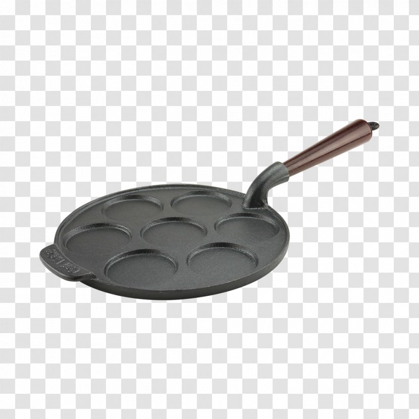 Pancake Crêpe Frying Pan Cast Iron - Induction Cooking Transparent PNG