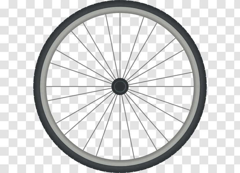 Bicycle Wheels Coloring Book Clip Art - Frame - Motorcycle Wheel Cliparts Transparent PNG