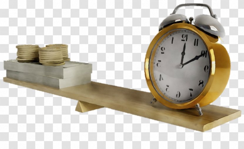 Wood Clock Furniture Alarm Home Accessories Transparent PNG