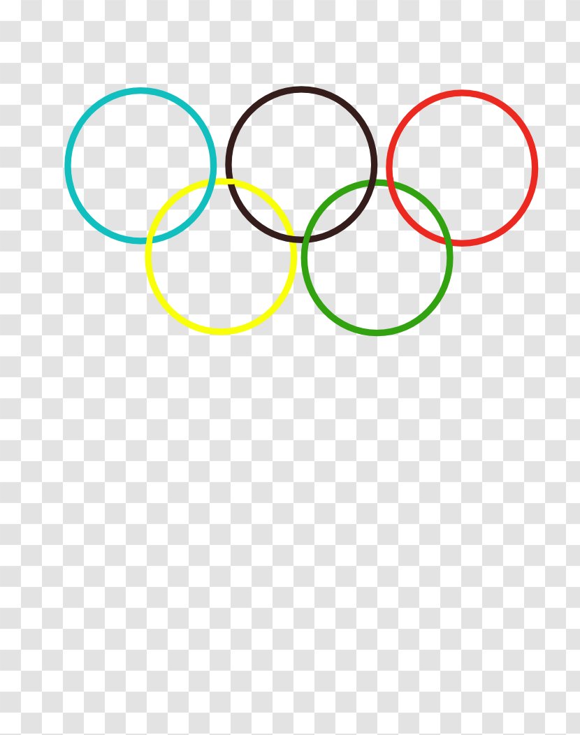 Circle Point Olympic Games - The Rings Transparent PNG