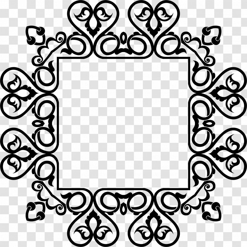 Picture Frames Decorative Arts Clip Art - Flower - Frame Icon Transparent PNG