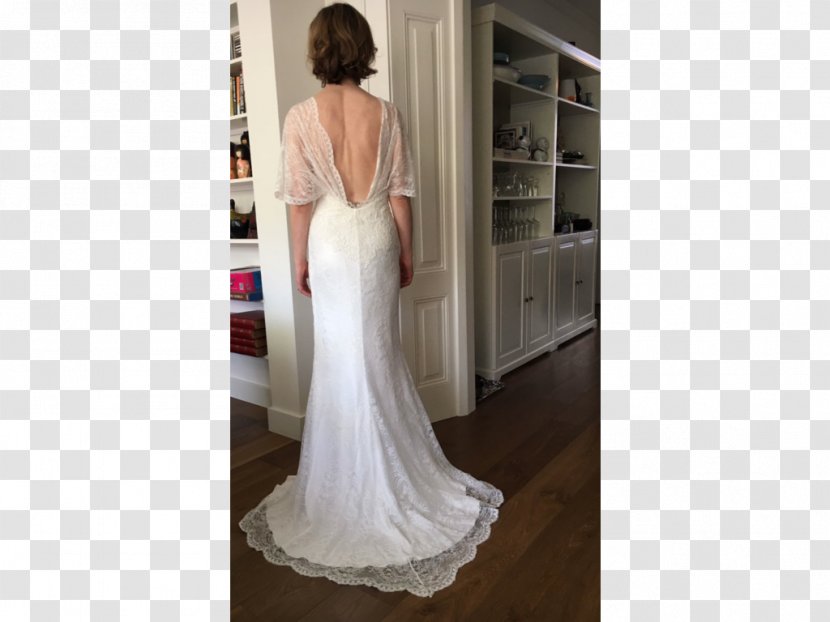 Wedding Dress Shoulder Cocktail Party - Bridal Clothing - Model Transparent PNG