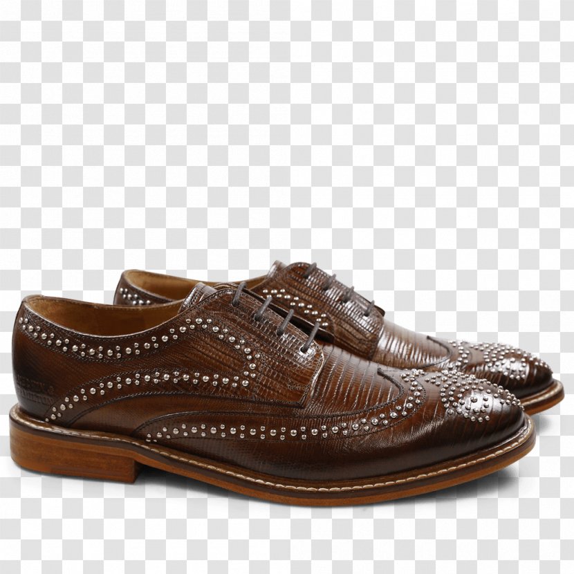 Mule Derby Shoe Slip-on Leather - Rivets Transparent PNG
