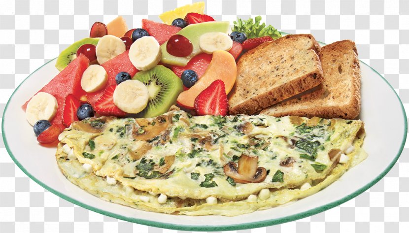 Breakfast Omelette Vegetarian Cuisine Dish Cora - European Food - Brunch Transparent PNG