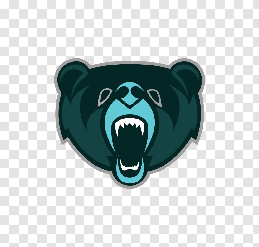 Grizzly Bear Logo American Bison Brand Transparent PNG
