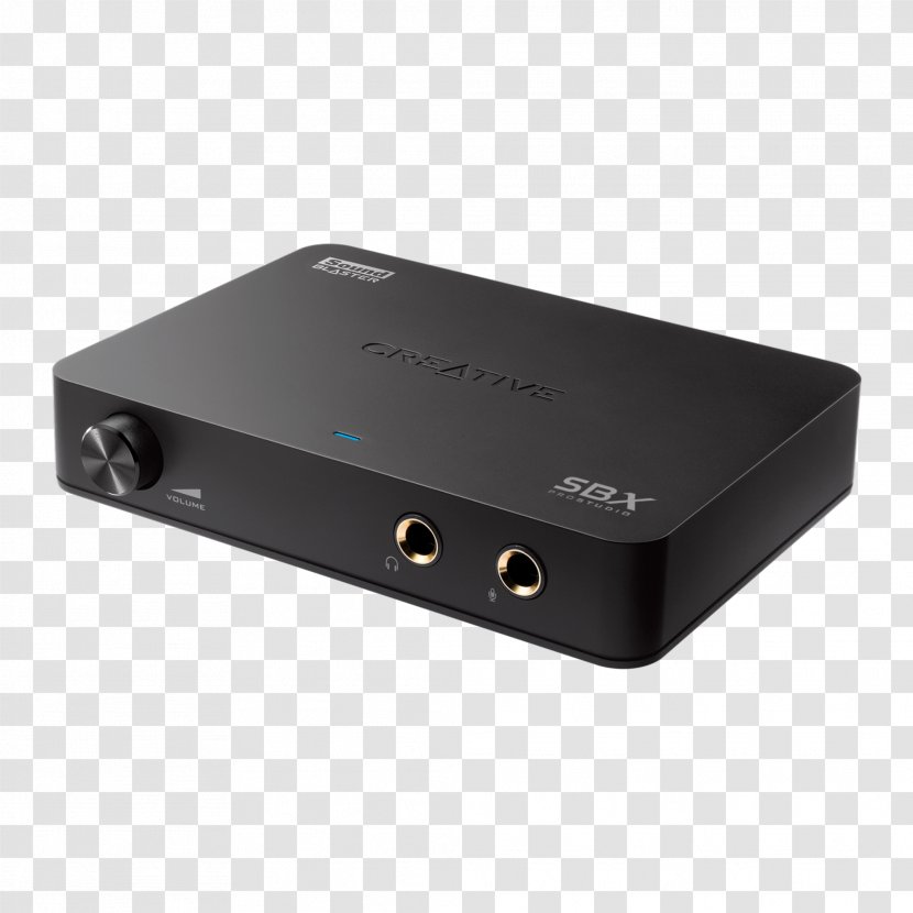 Laptop Digital Audio Sound Blaster X-Fi Cards & Adapters USB - Electronics - Creative Panels Transparent PNG