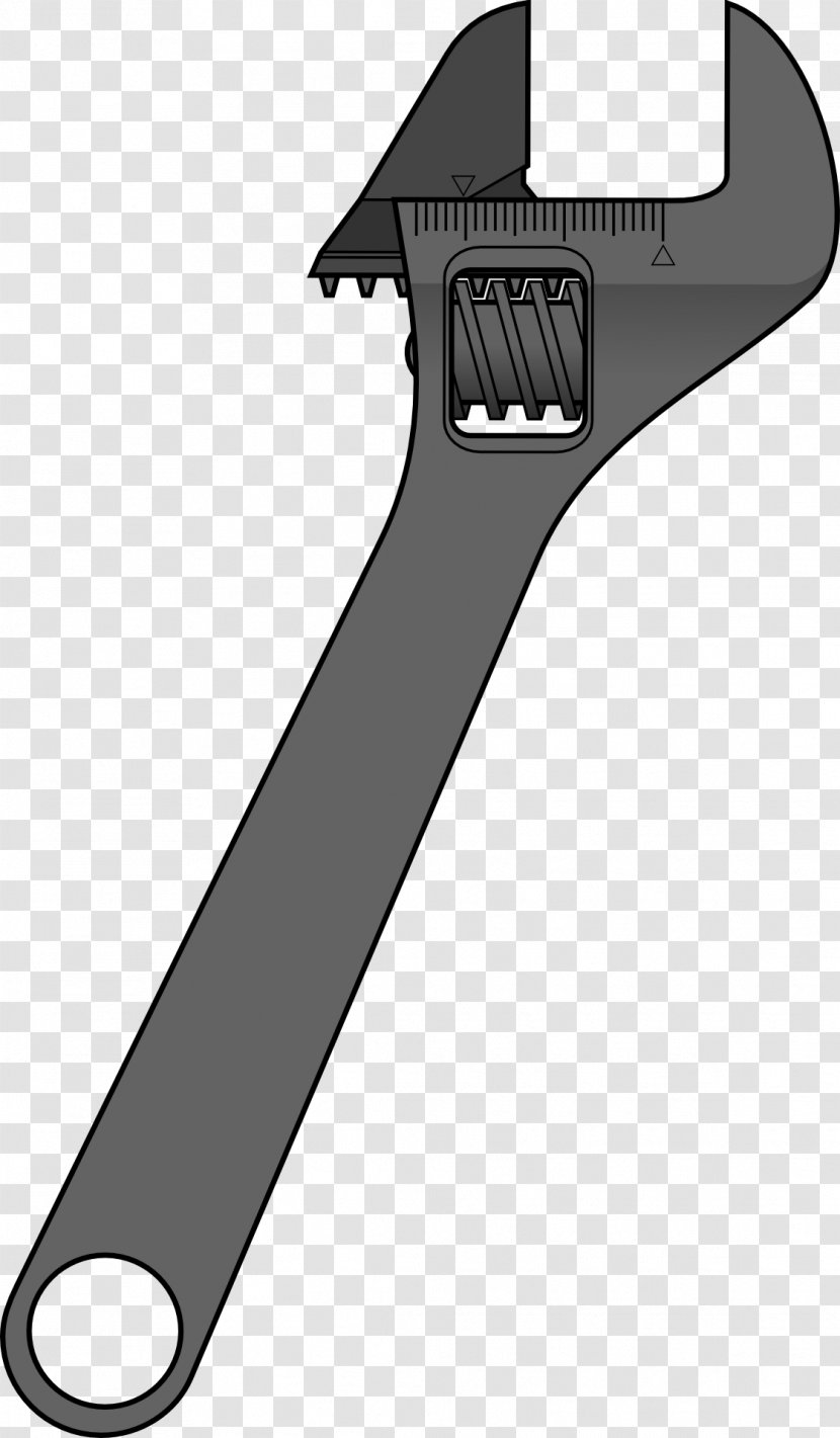 Spanners Adjustable Spanner Pipe Wrench Clip Art - Hardware Transparent PNG