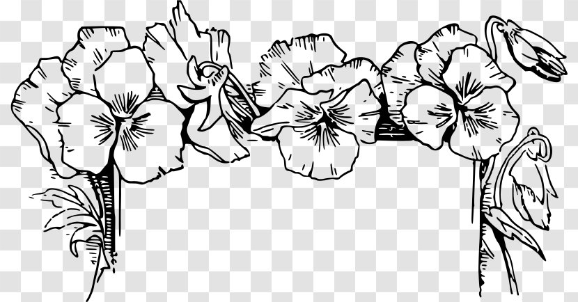 Floral Design Illustration Graphics Sketch - Drawing - Plant Stem Transparent PNG