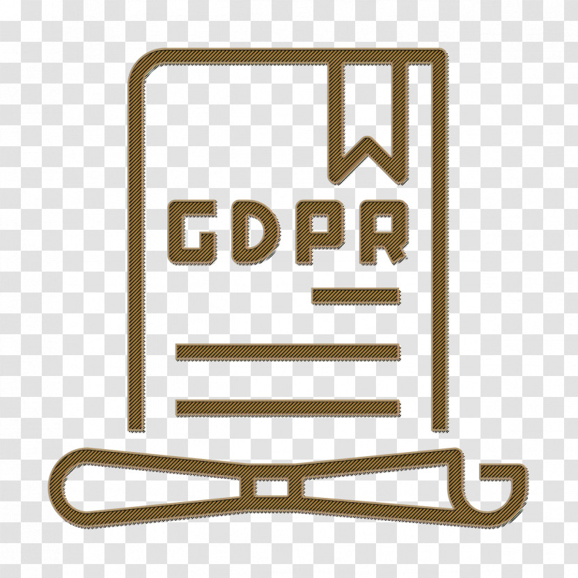 GDPR Icon Document Icon Transparent PNG