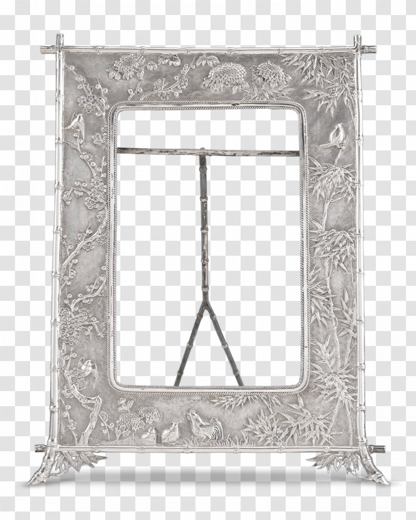 Window Picture Frames Silver - Frame - Ms Rau Antiques Transparent PNG