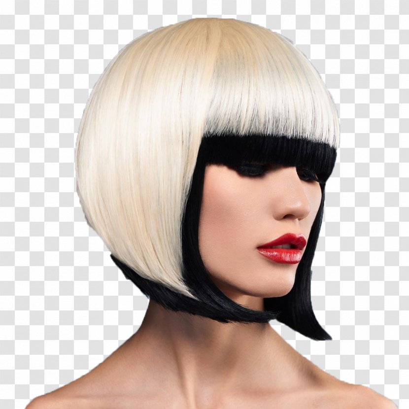 Hairstyle Bob Cut Model Bangs - Fashion - Personalized Hair Flirty Transparent PNG