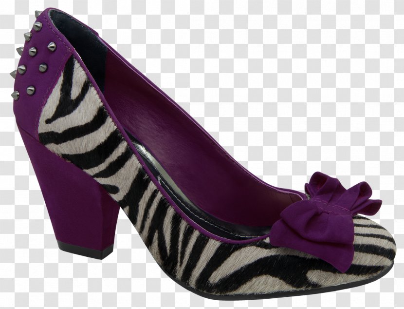 Shoe Pump - Footwear - Violet Transparent PNG