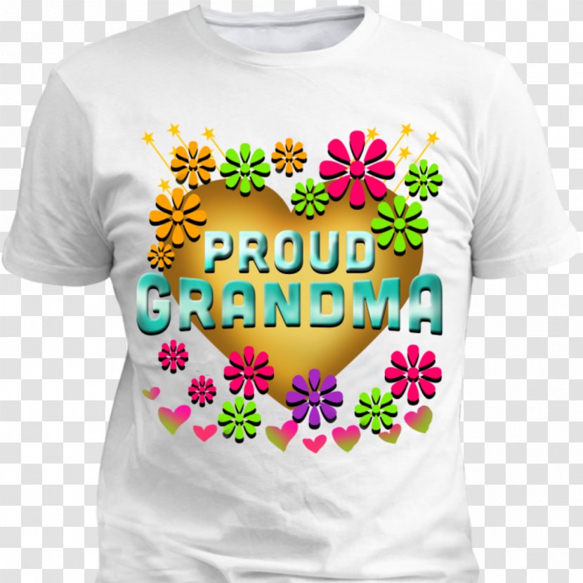 T-shirt Clothing Top Sleeve - Grandmother Transparent PNG
