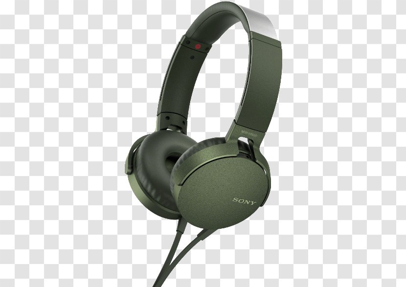 Sony XB550AP EXTRA BASS Microphone Headphones Headset - Loudspeaker Transparent PNG
