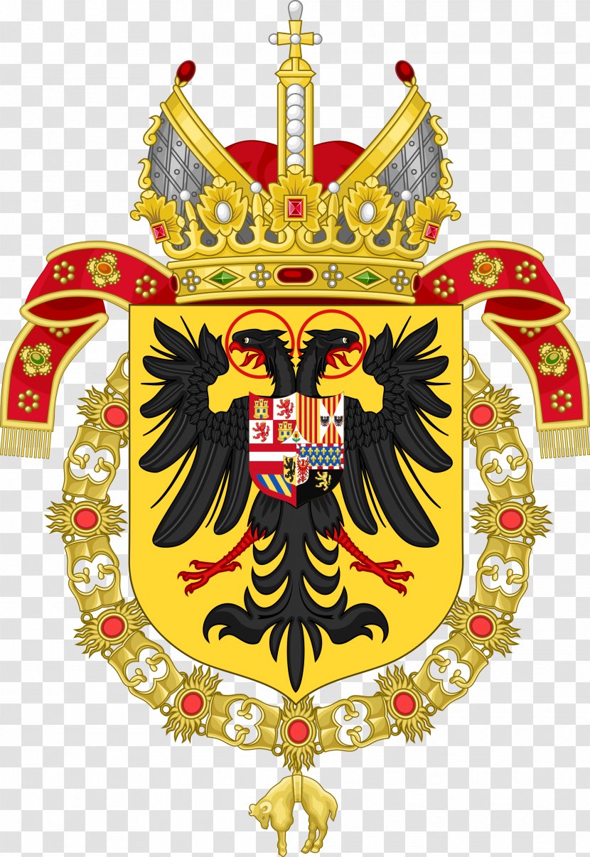 Coat Of Arms Charles V, Holy Roman Emperor Monarch - Ferdinand Iii - I Transparent PNG