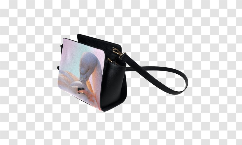Handbag Clothing Accessories Pocket Satchel - Pink Flamingo Shower Curtain Transparent PNG