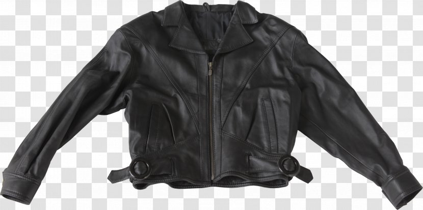 Leather Jacket Clip Art - Coat Transparent PNG