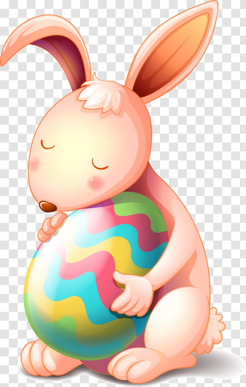 Easter Bunny Vector Graphics Stock Illustration - Royaltyfree - Religious Transparent PNG