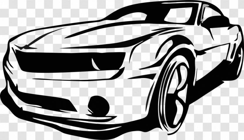 Chevrolet Camaro Sports Car Vector Graphics Ford Mustang - Muscle Transparent PNG