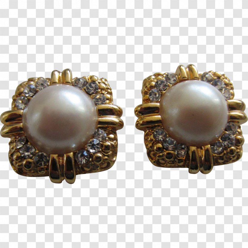 Pearl Earring Jewellery Transparent PNG