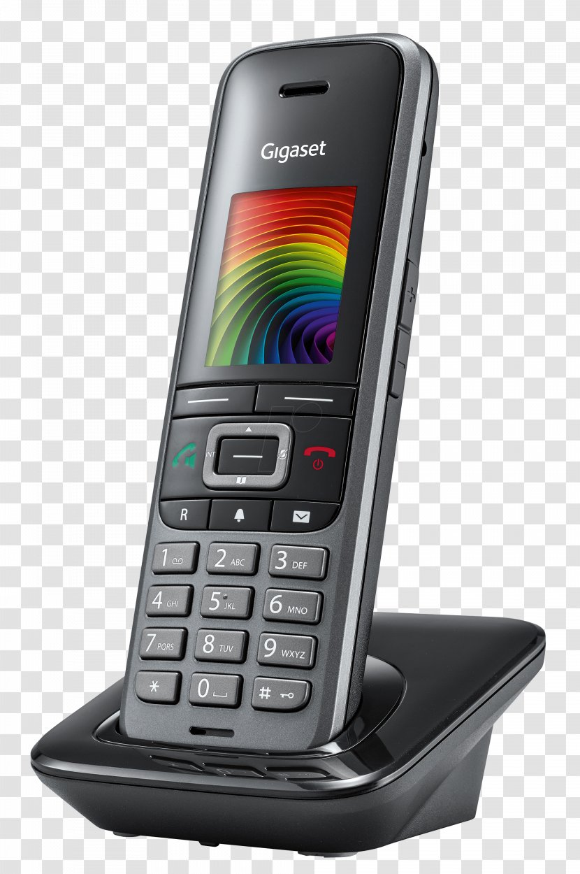 Gigaset Communications CL660 Cordless Telephone Handset Mobile Phones - Feature Phone - Electronic Device Transparent PNG