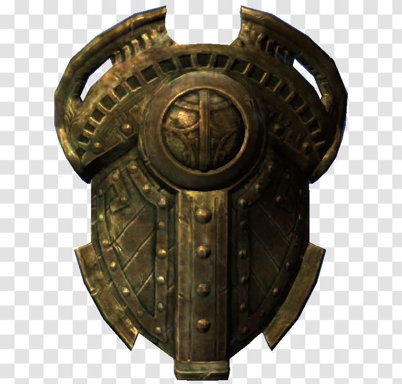 The Elder Scrolls Online V: Skyrim – Dawnguard Dragonborn Oblivion Shield - Brass Transparent PNG