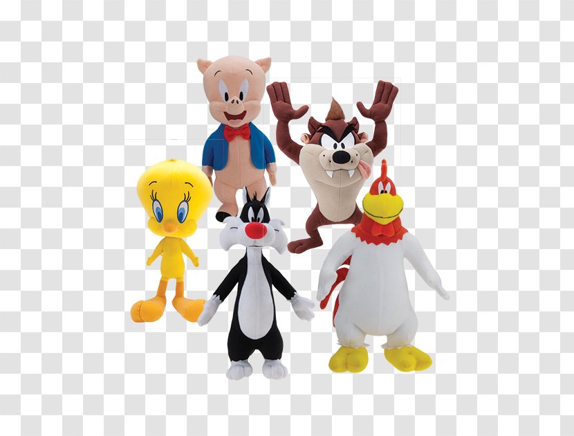 Stuffed Animals & Cuddly Toys Plush Looney Tunes Action Toy Figures - Back In Transparent PNG