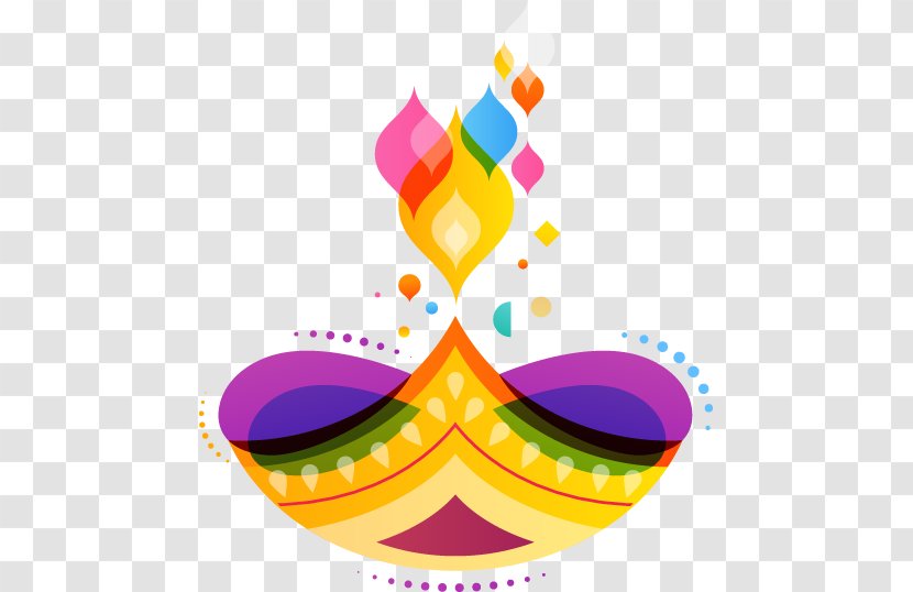 Diwali Hindu - Diya - Festival Logo Transparent PNG