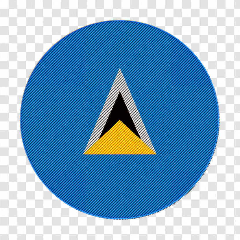 St Lucia Icon World Icon Countrys Flags Icon Transparent PNG