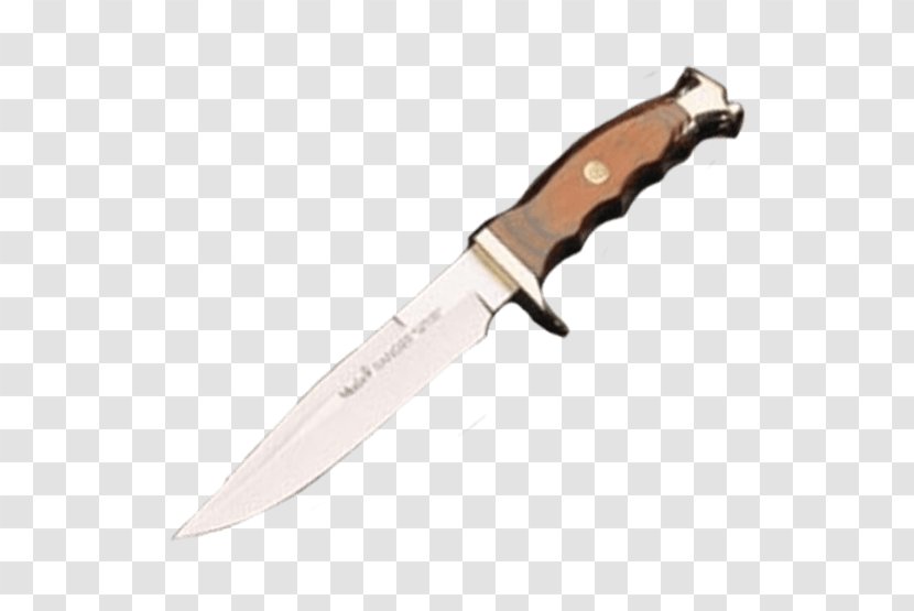 Bowie Knife Hunting & Survival Knives Throwing Utility - Cold Weapon Transparent PNG