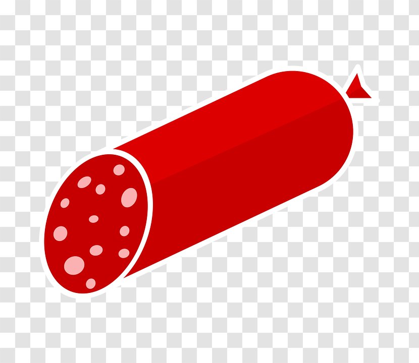 Salami Sausage Food Clip Art - Pizza Transparent PNG