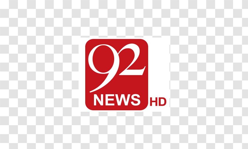 92 News HD Plus Geo Broadcasting - Text - Live Stream Transparent PNG