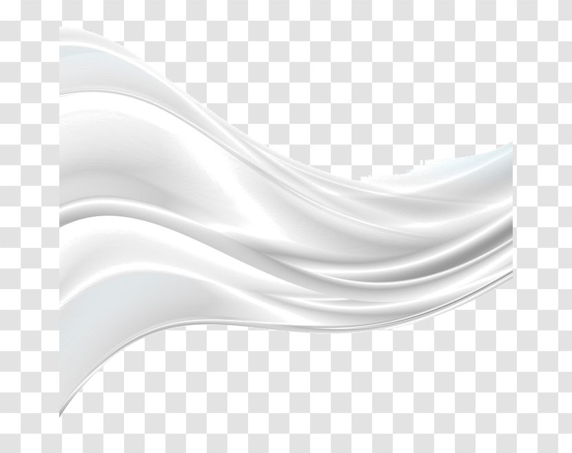 Black And White Pattern - Textile - Milk Transparent PNG