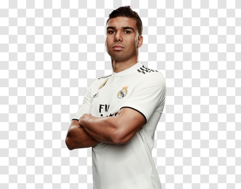 Casemiro Real Madrid C.F. 2018 UEFA Super Cup Football Player - Tcu Stadium Header Transparent PNG