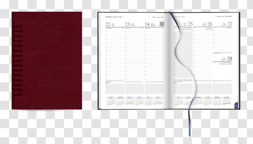 Paper Diary Notebook Promotion - Agenda Transparent PNG