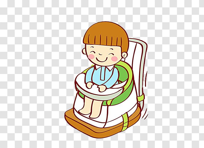 Child Sitting Stock Photography Illustration - Fictional Character - The Is In Baby Carriage Transparent PNG