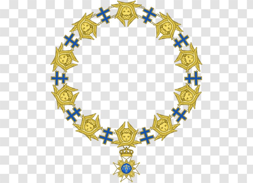 Royal Order Of The Seraphim Coat Arms Sweden - Vasa Transparent PNG