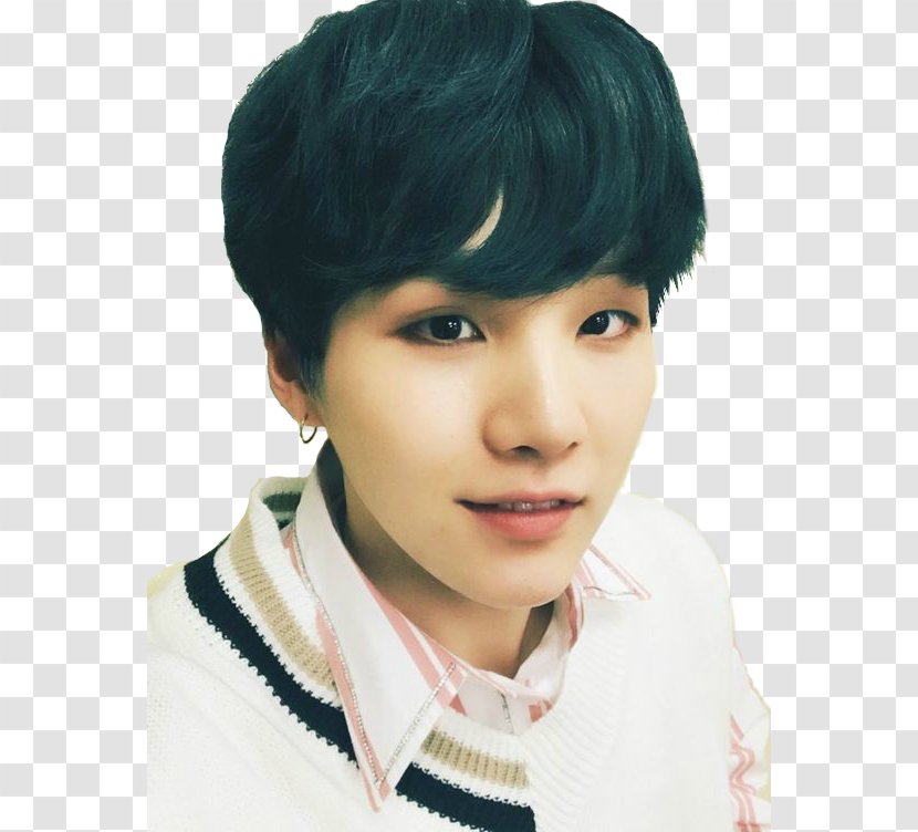 Suga BTS Love Yourself: Her K-pop - Layered Hair Transparent PNG