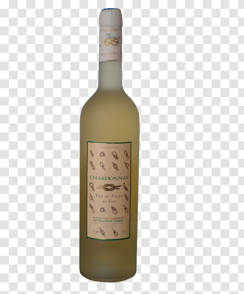 Liqueur White Wine Glass Bottle - Poisson Grillades Transparent PNG