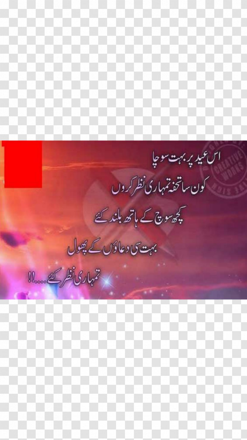 Urdu Poetry Line Nazar Karo - Petal Transparent PNG