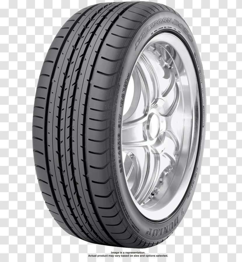 Car Dunlop Tyres SP Sport Maxx Goodyear Tire And Rubber Company - Tread - Racing Tires Transparent PNG