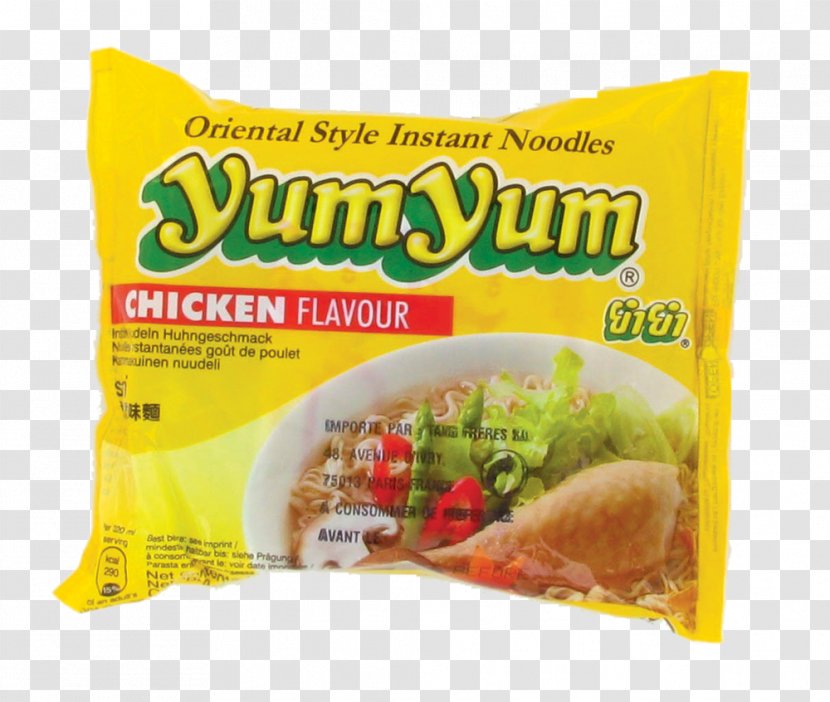 Vegetarian Cuisine Instant Noodle Yum Chicken Food - Dish Transparent PNG