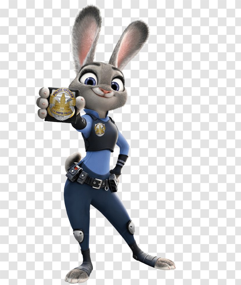 Lt. Judy Hopps Nick Wilde Chief Bogo Costume Clothing - Easter Bunny Transparent PNG