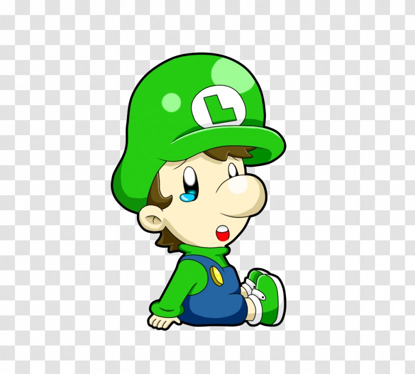 Mario & Luigi: Partners In Time Super World 2: Yoshi's Island Baby Luigi - Vertebrate Transparent PNG