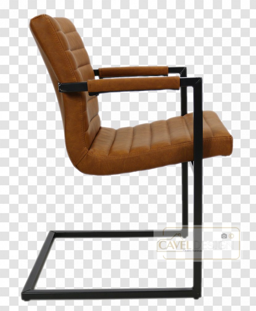 Club Chair Fauteuil Eetkamerstoel Wood - Steel Transparent PNG