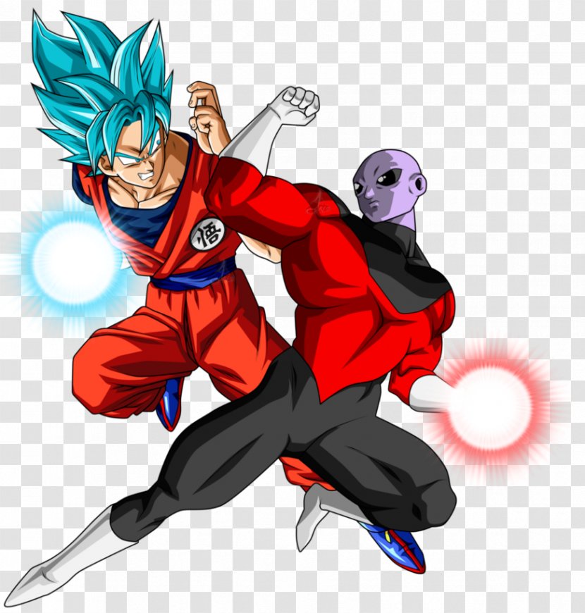 Goku Vs Jiren Vegeta Frieza Gohan - Watercolor Transparent PNG