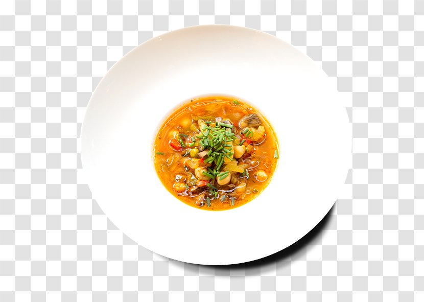 Soup Vegetarian Cuisine Plate Recipe Garnish - Dishware Transparent PNG