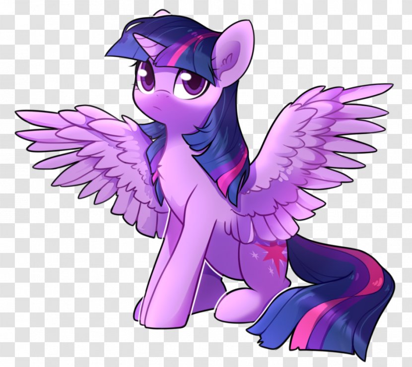 Twilight Sparkle My Little Pony Equestria Winged Unicorn - Heart Transparent PNG